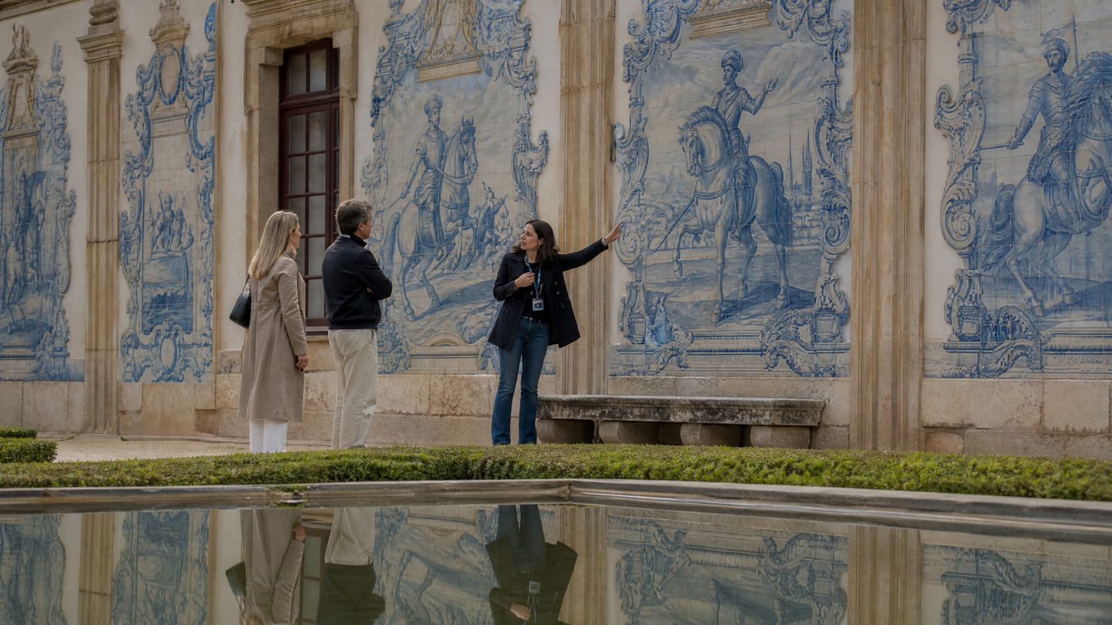 Pena Palace on its hilltop in Sintra
